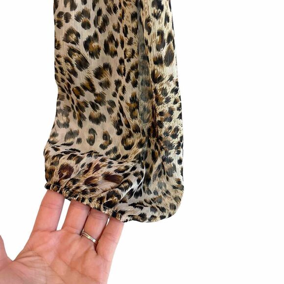 Botanique Waffle Knit Bubble Sleeve Top - Picture 5 of 10